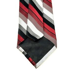 Michael Kors Multi‎ Color Striped Men's Necktie 100% Silk 3.5" Wide 61" Long EUC
